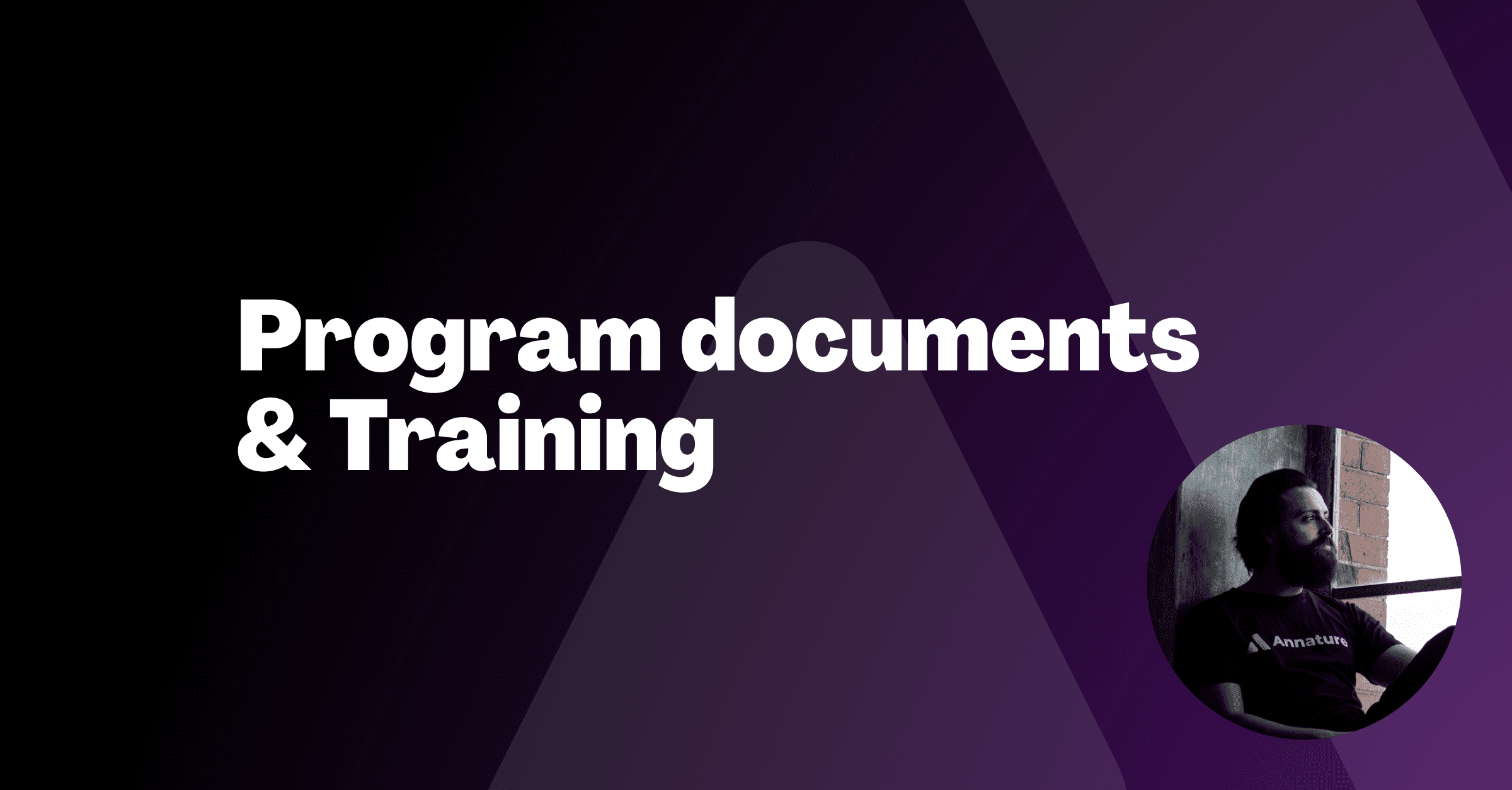 AML/CTF - Program documents & Training