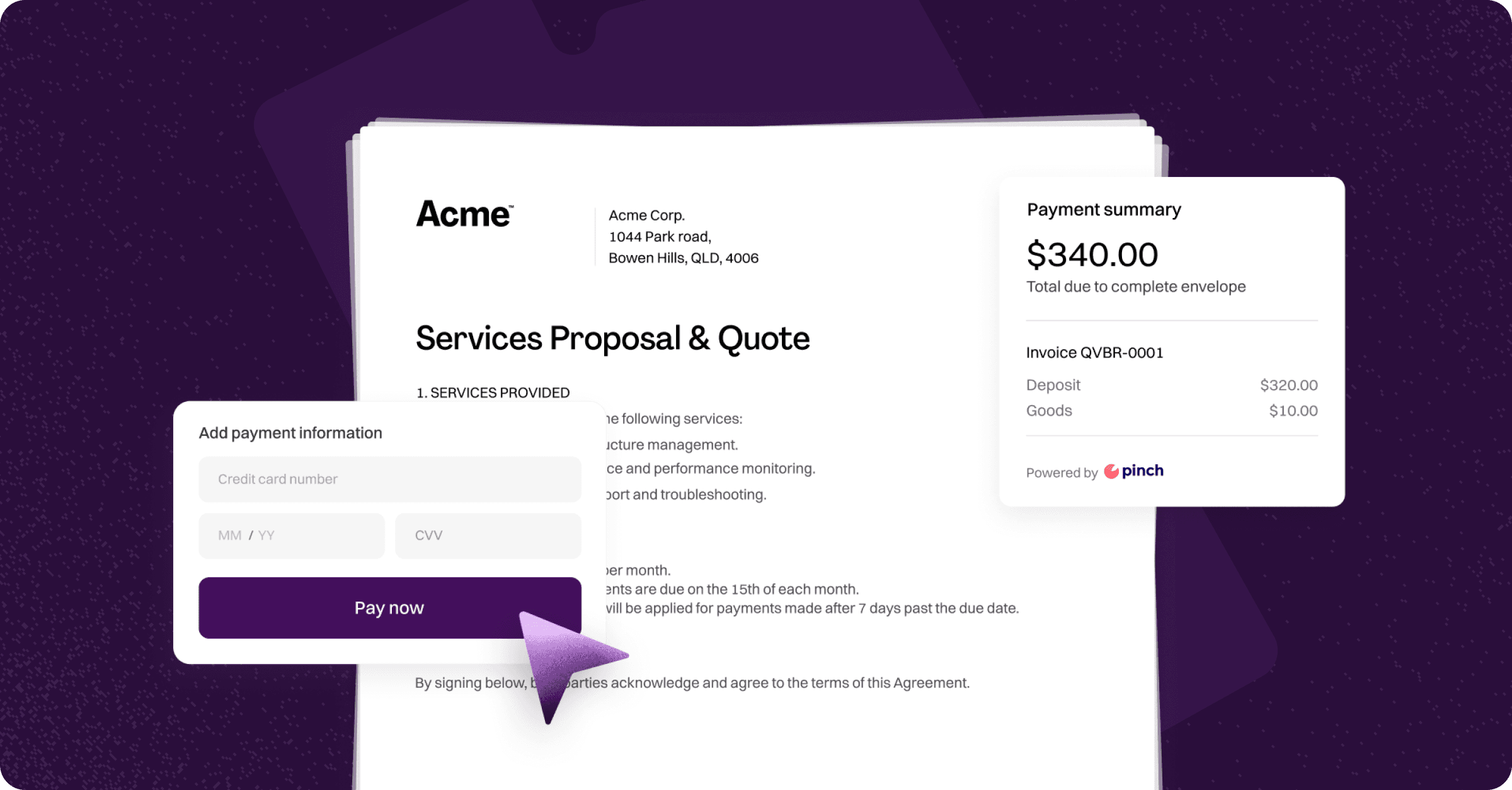 Sign & Pay